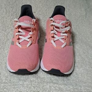 Adidas Pink and White Sneakers Modern Design